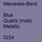 Preview: Mercedes-Benz, Blue Quartz (matt) Metallic, 5224.